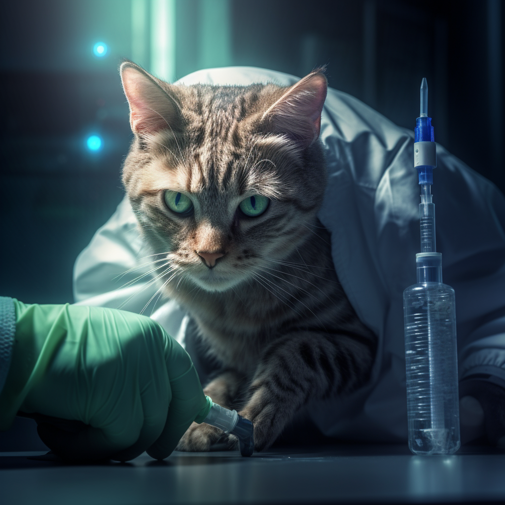 Вакцинация кошки против чумки